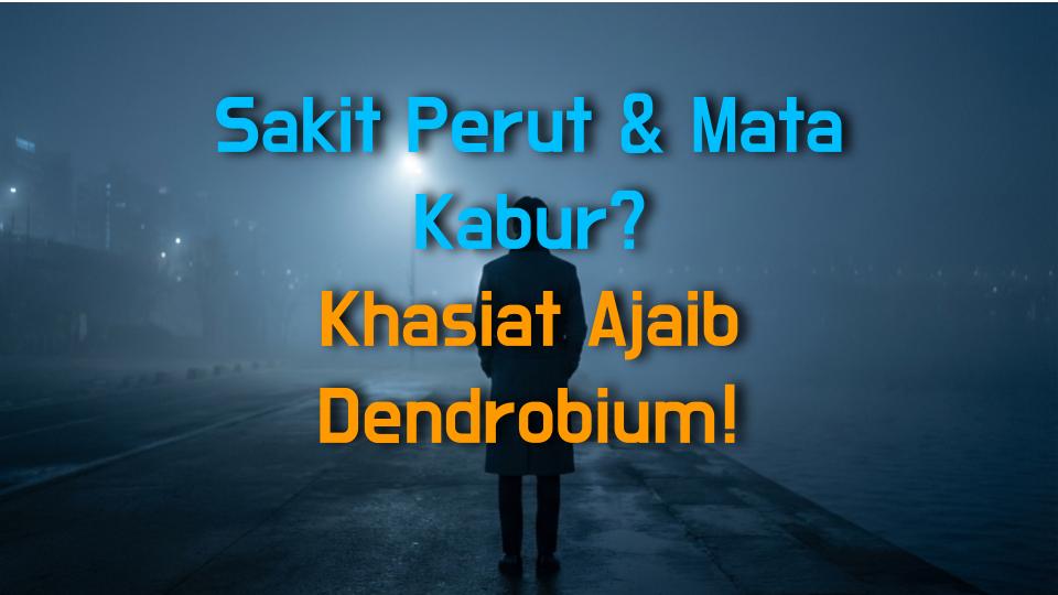 Sakit Perut & Mata Kabur? Khasiat Ajaib Dendrobium!