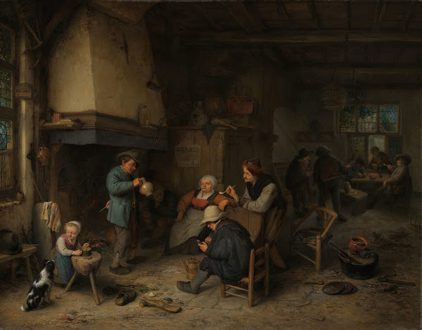 Peasants in an Interior 1661