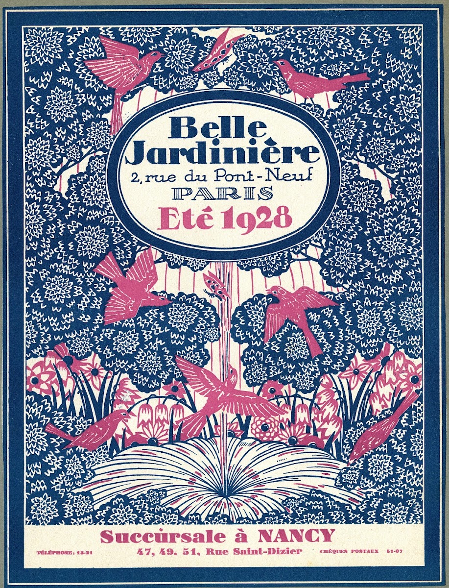 Belle jardinière  Eté 1928