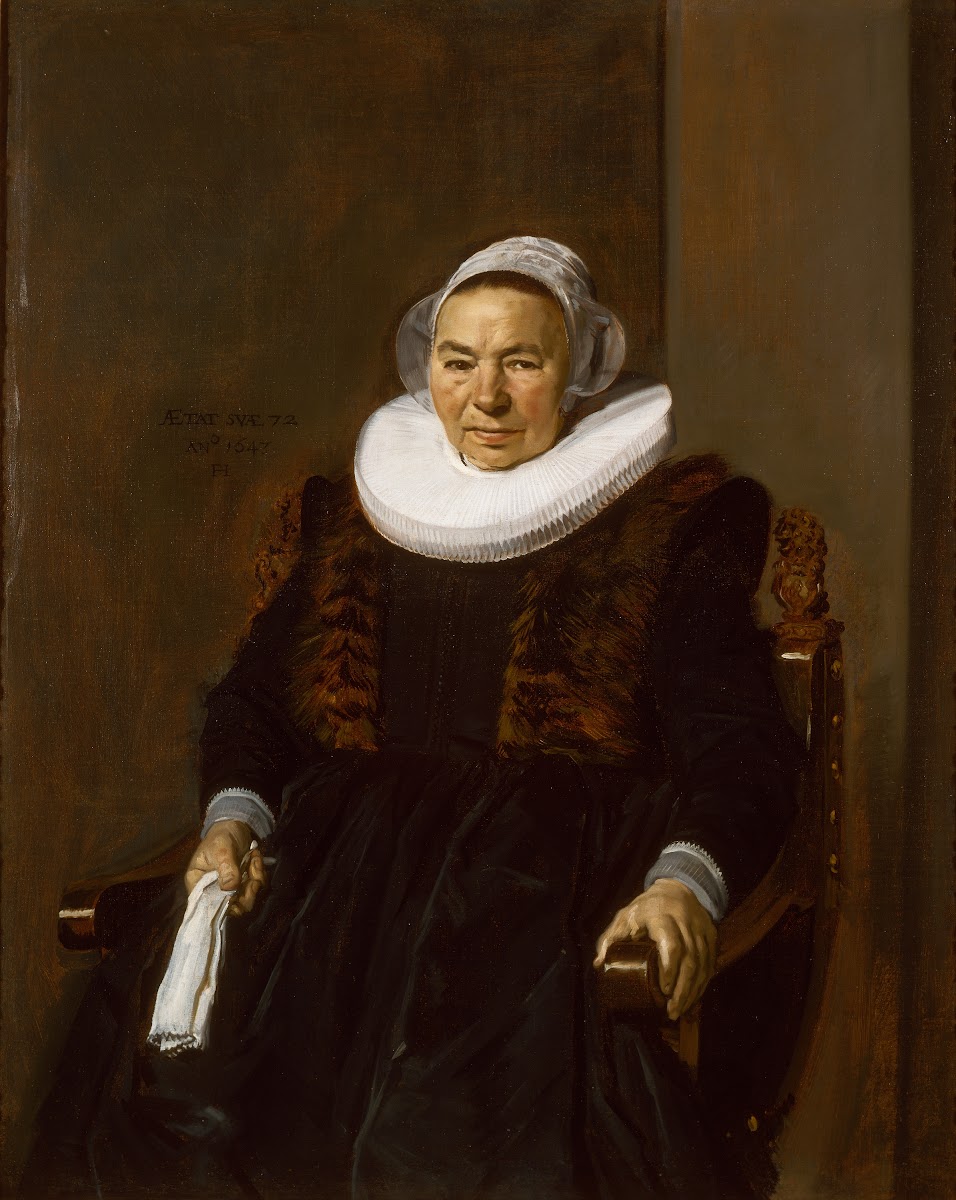 Portrait of an Elderly Woman traditionally called MevrouwBodolphe 1643