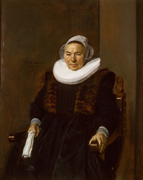 Portrait of an Elderly Woman traditionally called MevrouwBodolphe 1643