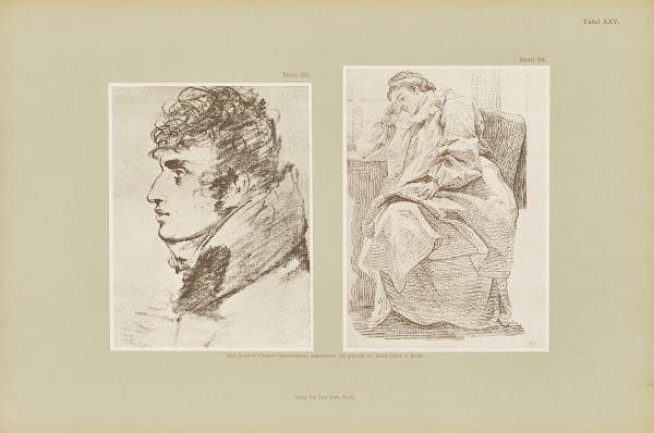 Handzeichnungen von Gottfried Schadow Pl25 1886