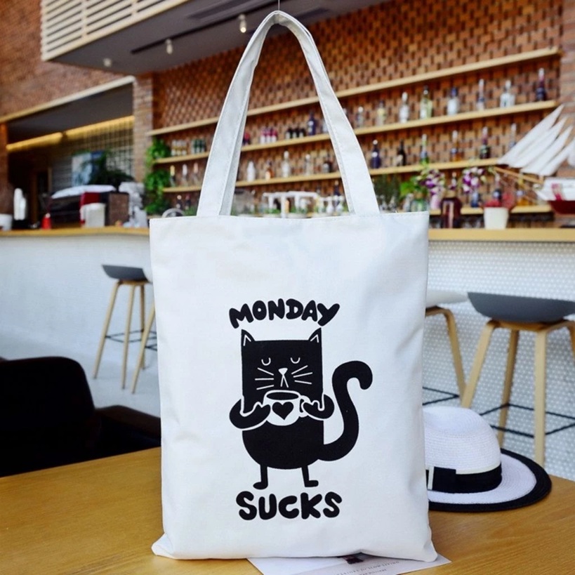 goodie bag kanvas costum/tas kain/tas Tote bag/TAS KANVAS JAIT — foto 3