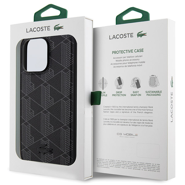 Lacoste The Blend Monogram MagSafe Features