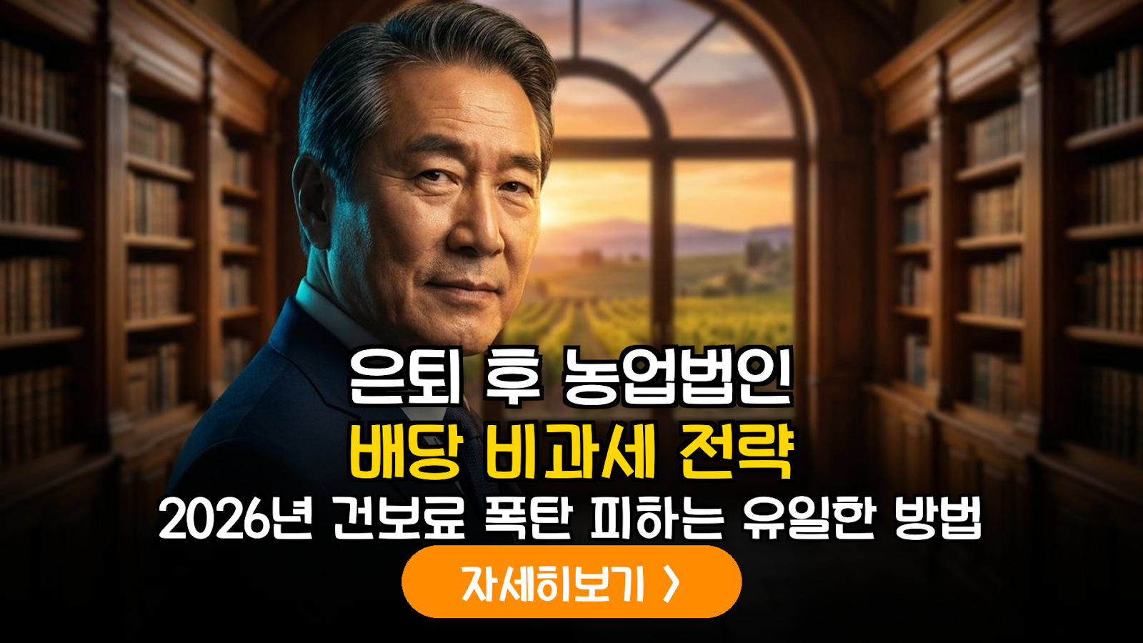 은퇴 후 농업회사법인 배당소득 비과세 및 2026년 건강보험료 부과 체계 대응 전략 가이드