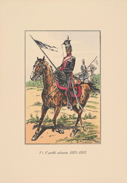 1 i 2 Pułki Ułanów 1815 1818 1938