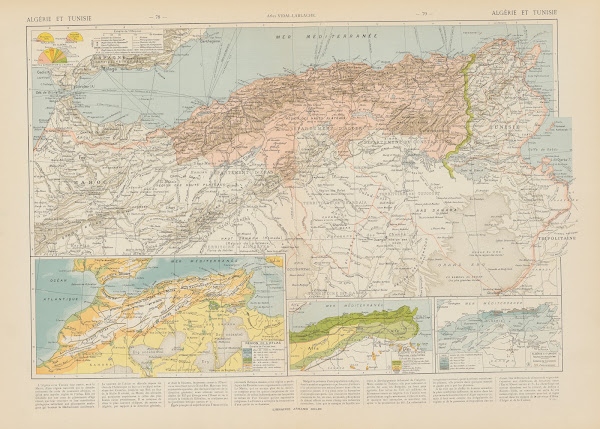 Algérie et Tunisie 1913