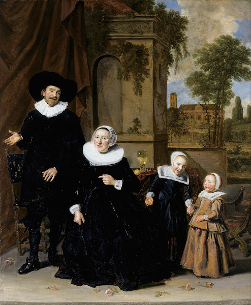 Portrait of a Dutch Family 1633   1636