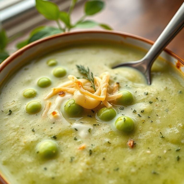 Deliciously Creamy Vegan Fresh Pea Soup Recipe to Savor – Quick & Easy Comfort Food