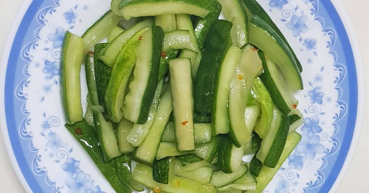 Dưa leo trộn- món ăn kèm đỡ ngán