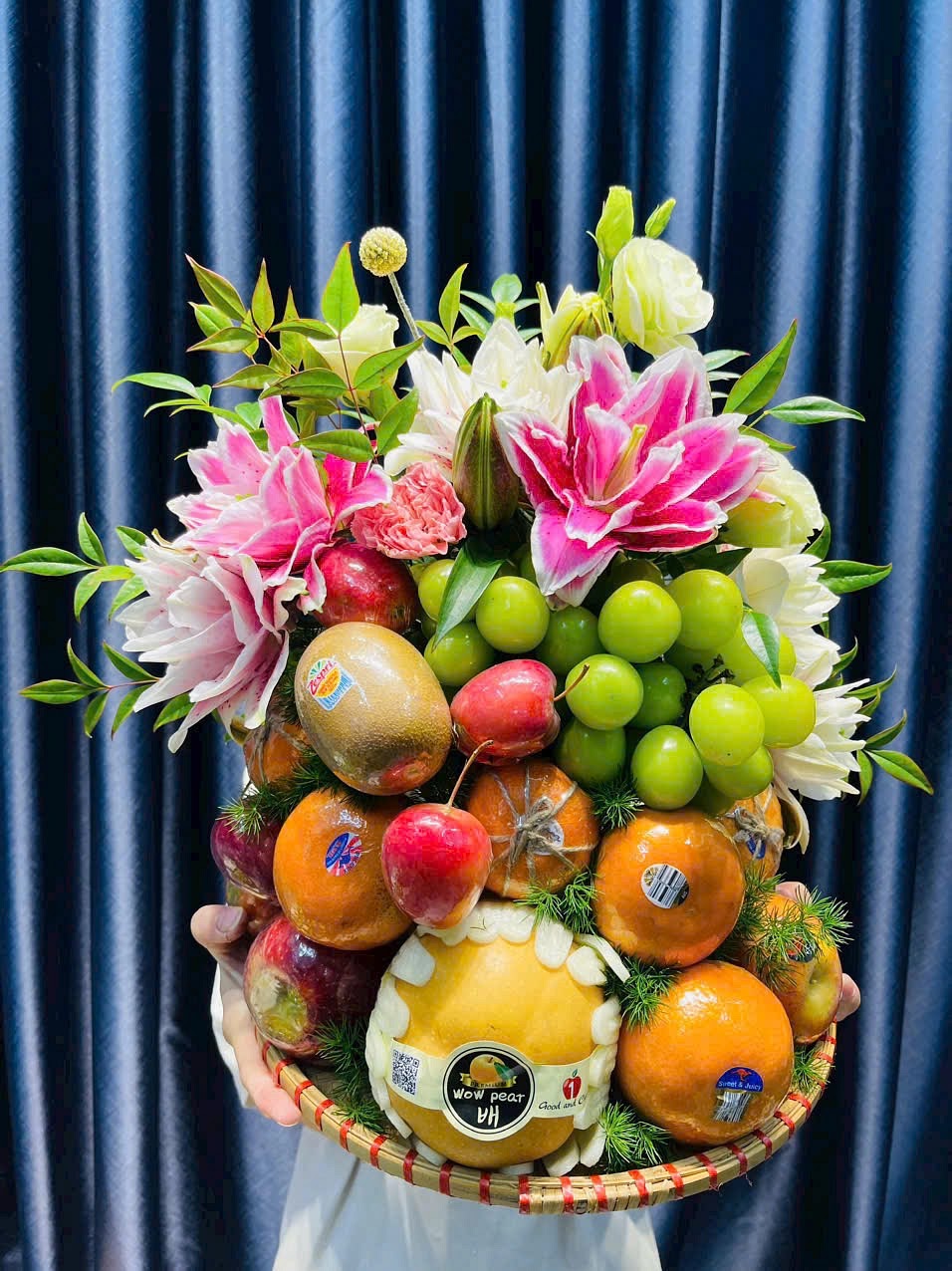 Mẹt lễ dâng hương nk222