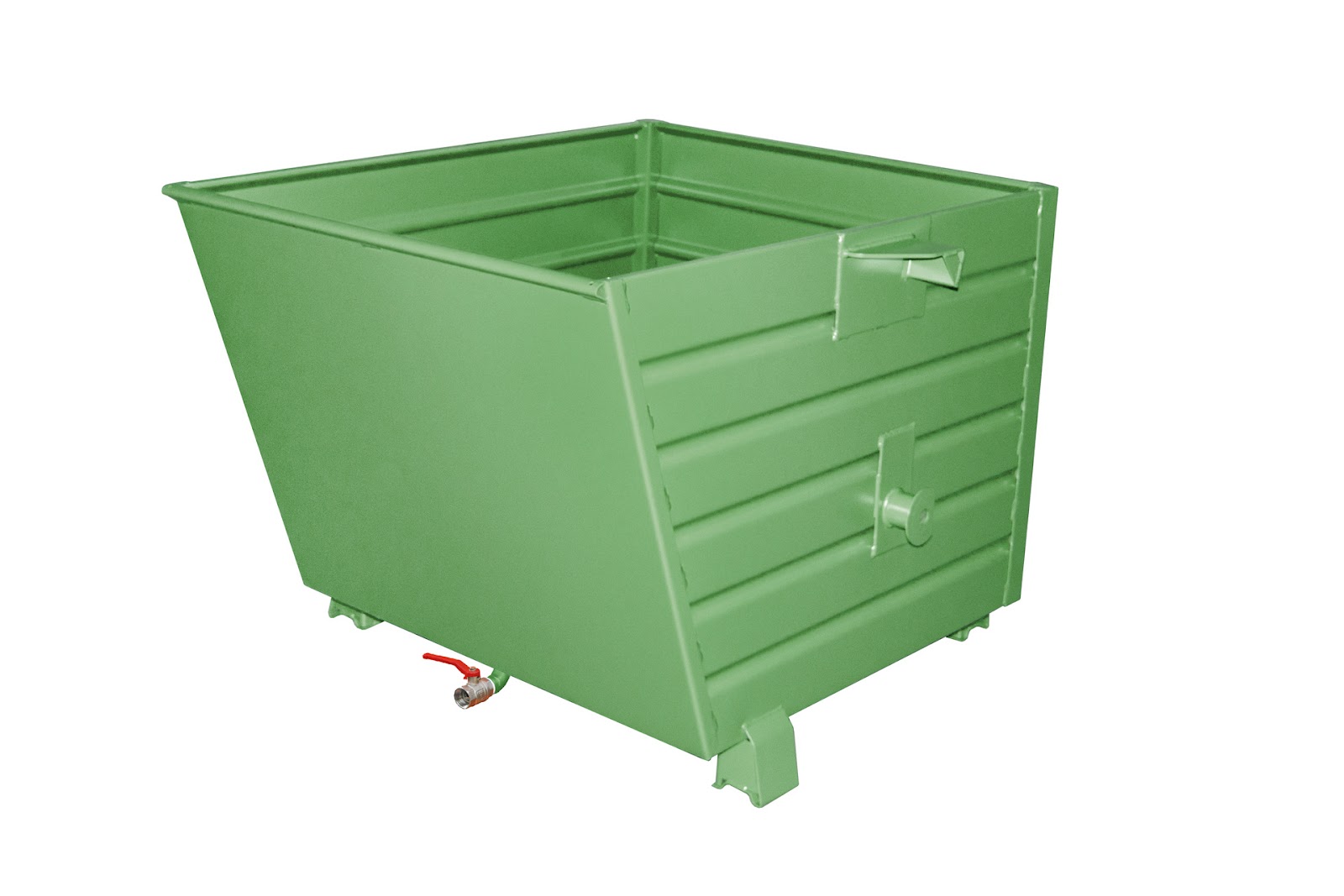 Spaander-stapelkieper BSL 90, gelakt, Resedagroen