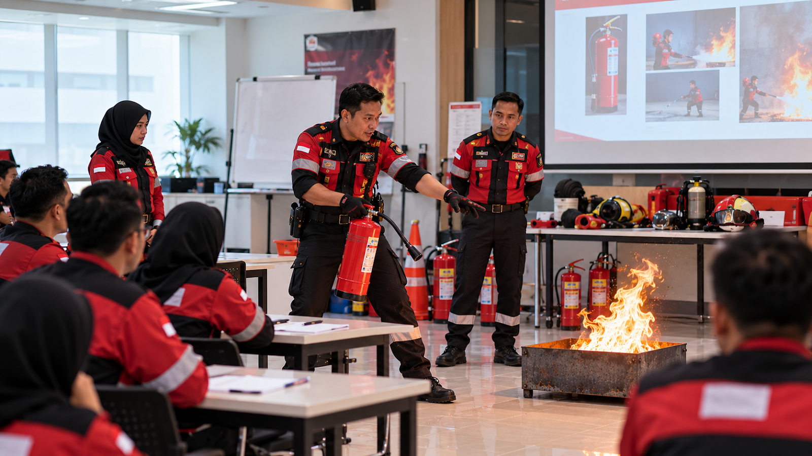 Basic Fire Fighting Training