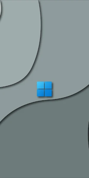 Windows 11, Minimalist, Abstract, Gray 8K Wallpaper Background