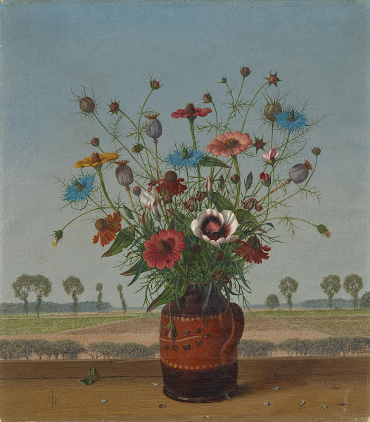Sommerblumen am Niederrhein 1943
