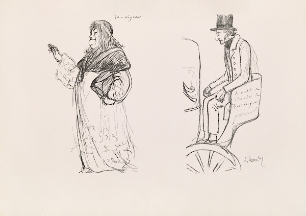 Les caricatures de Puvis de Chavannes Pl24 1906