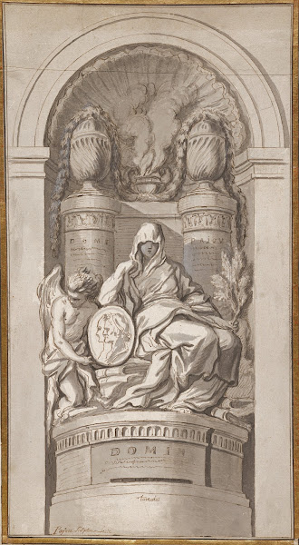 Study for a Funerary Monument 1750