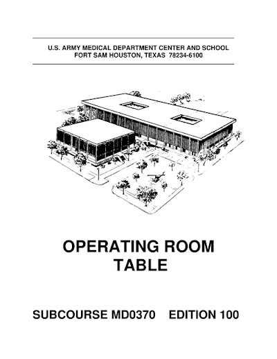 u.s.army cc md0370 operating room table