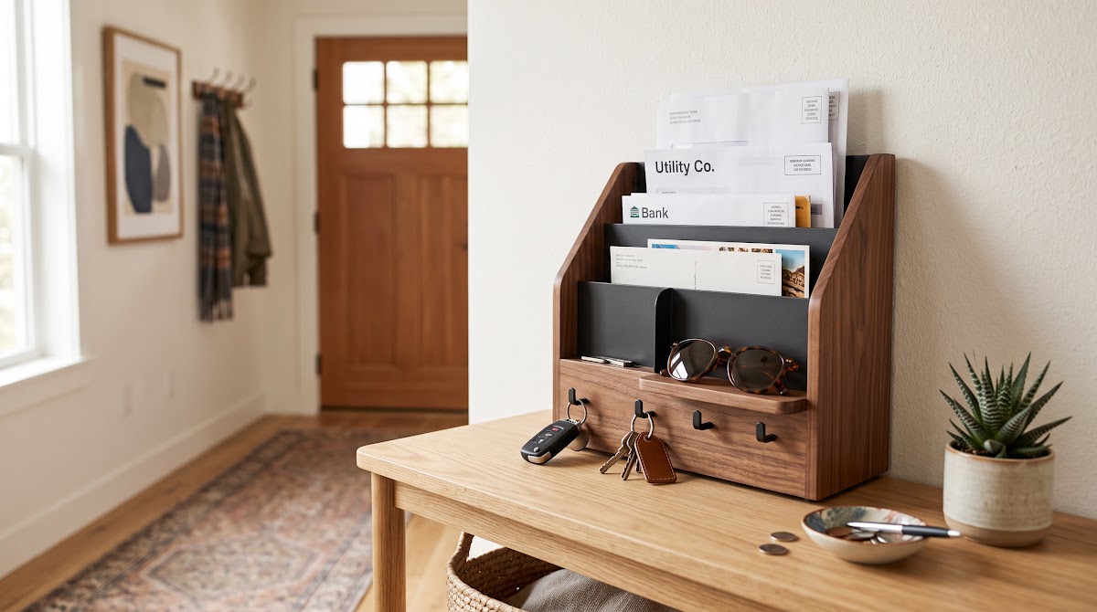 Best Mail Organizers for Entryways (2026) - BEST COMPACT — IN CONTEXT