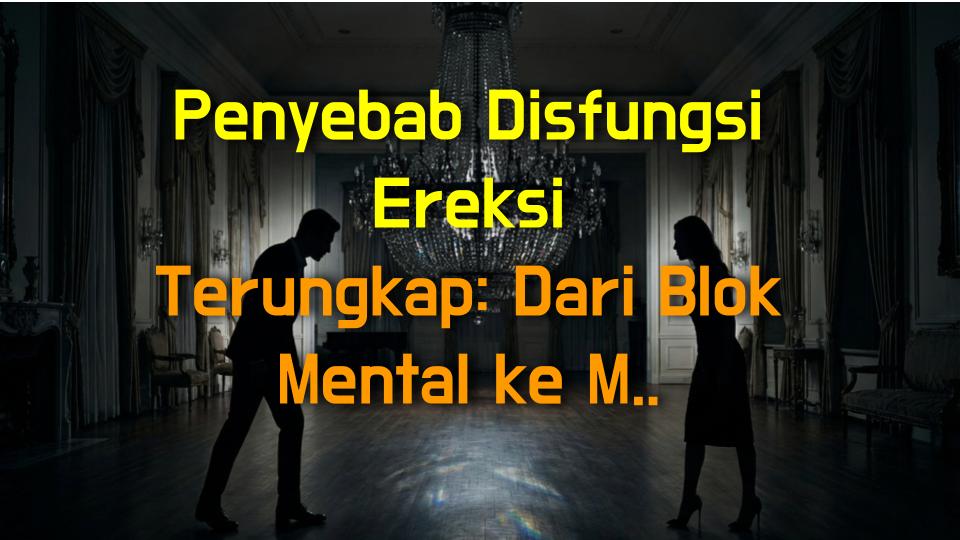 Penyebab Disfungsi Ereksi Terungkap: Dari Blok Mental ke Masalah Kesehatan - Panduan Kembali Normal