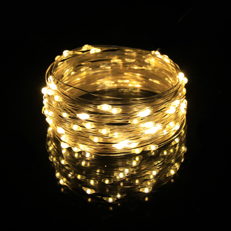 LED Copper Wire String Lights for Festive Decorations