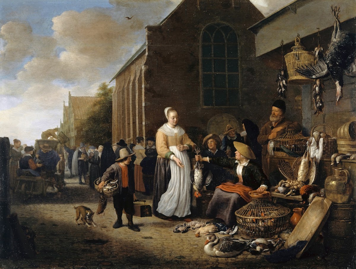 Poultry Market in Rotterdam