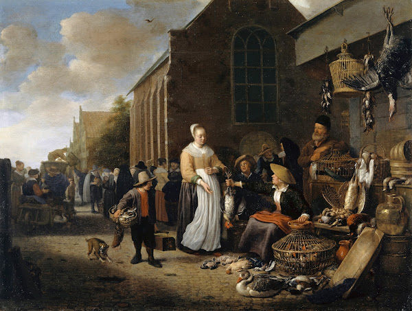 Poultry Market in Rotterdam