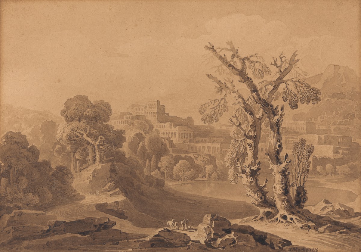 Classical City in Landscape 1816