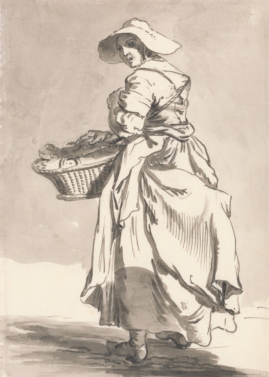 London Cries Flowers ca 1759