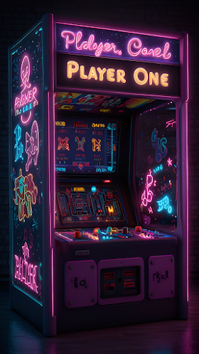 Retro Arcade: Neon Dreams