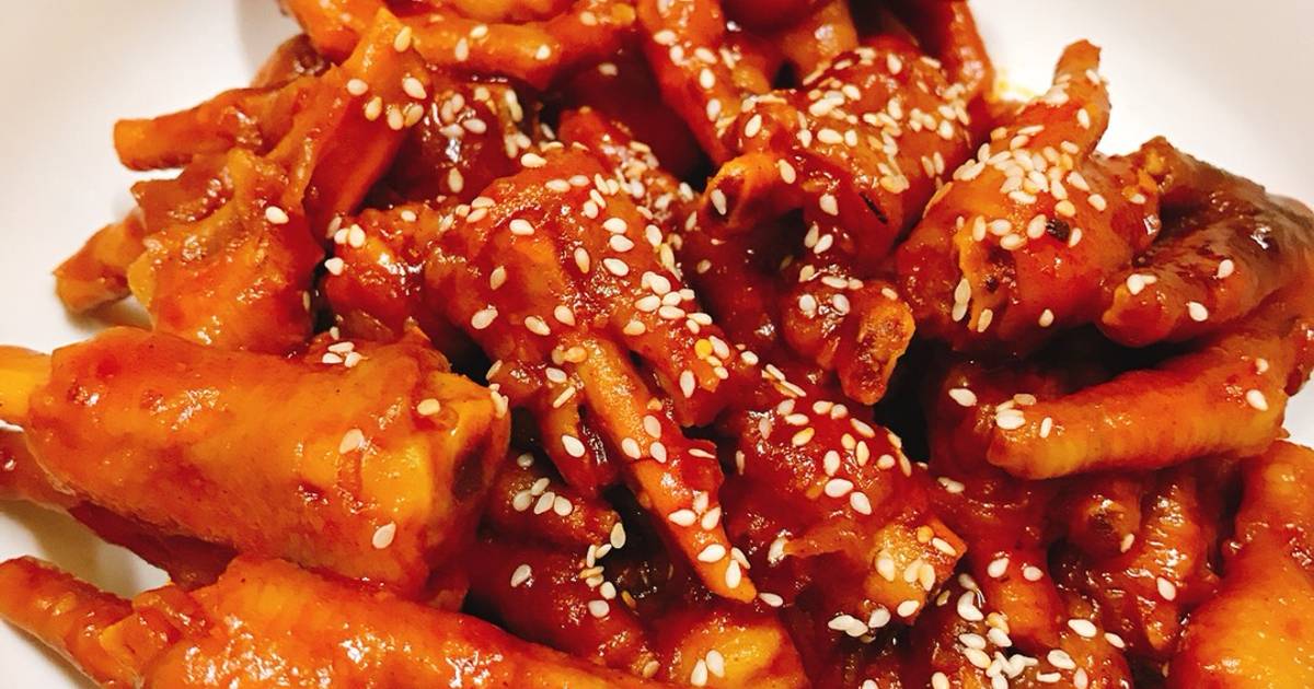 Chân gà sốt Hàn Quốc