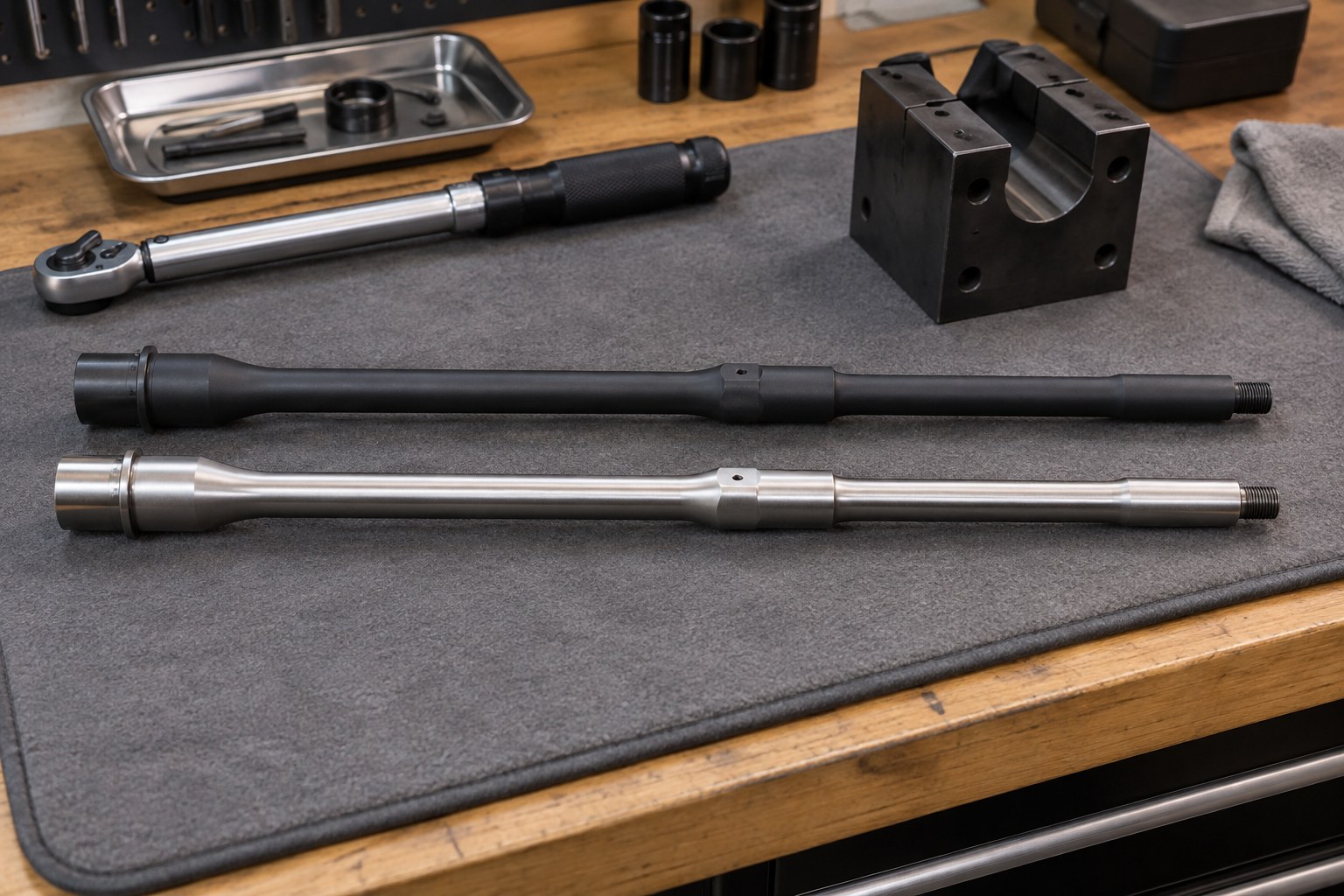 What Denison Shooters Should Know About 4150 CMV vs 416R Stainless Barrel Materials