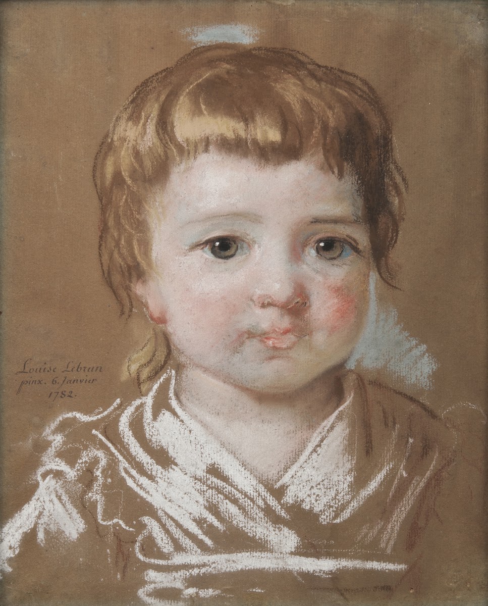 Jeanne Julie Louise Lebrun The Artists Daughter Two Years Old 1782