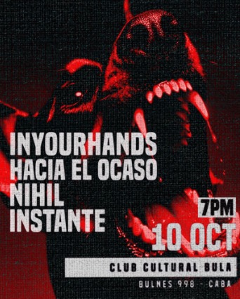 Flyer de Club Cultural Bula