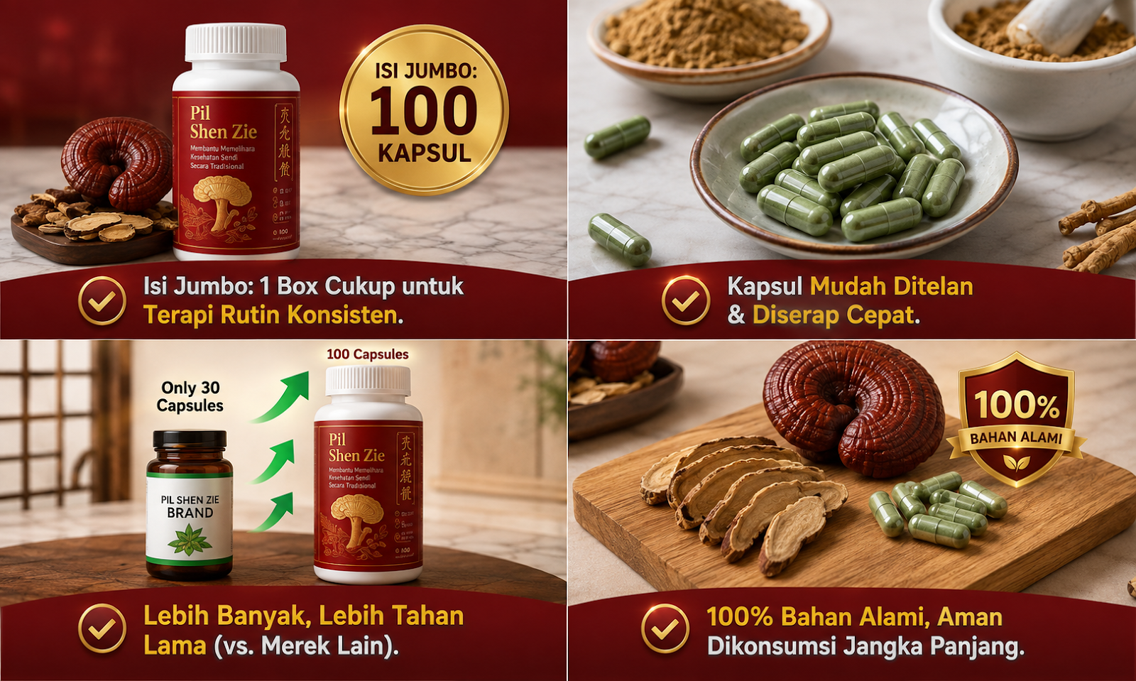 Pil Shen Zie Kemasan