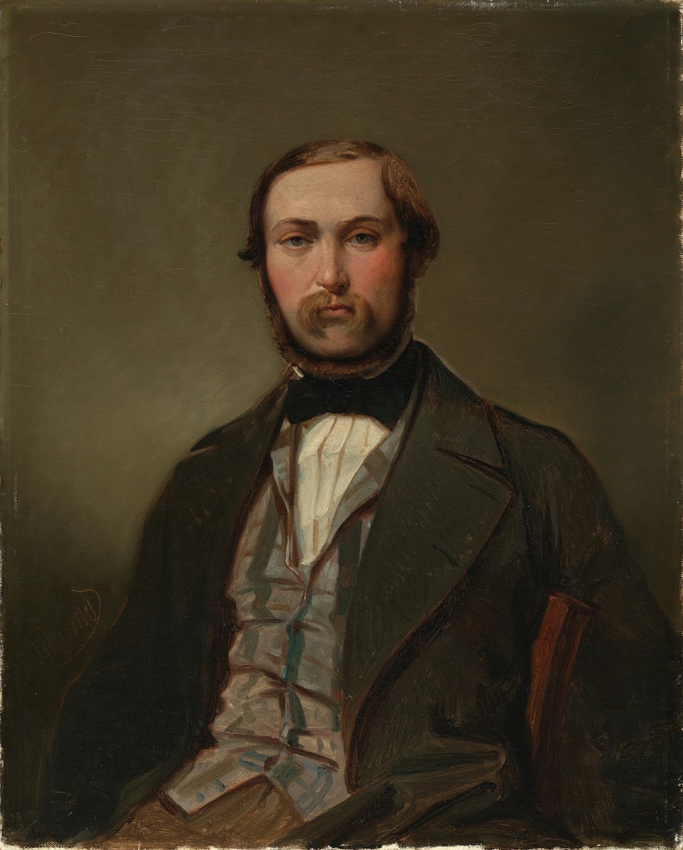 Bildnis des Stallmeisters Wilhelm Sachs ca 1855