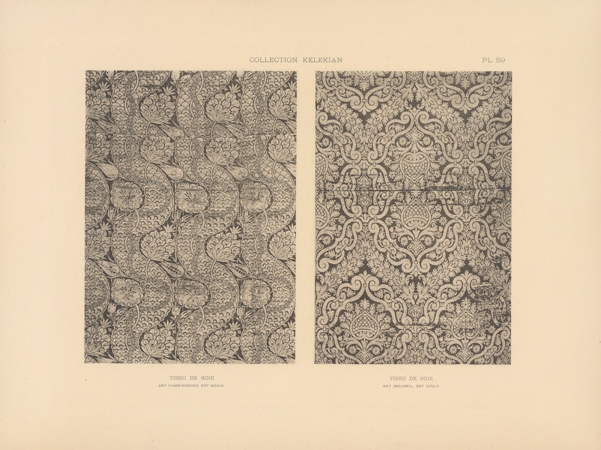 La collection Kelekian Etoffes  tapis dOrient  de Venise Pl059 1900