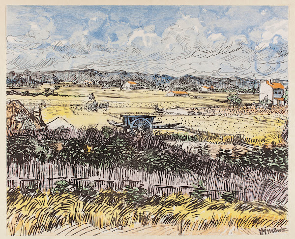 Harvest in Provence 1899