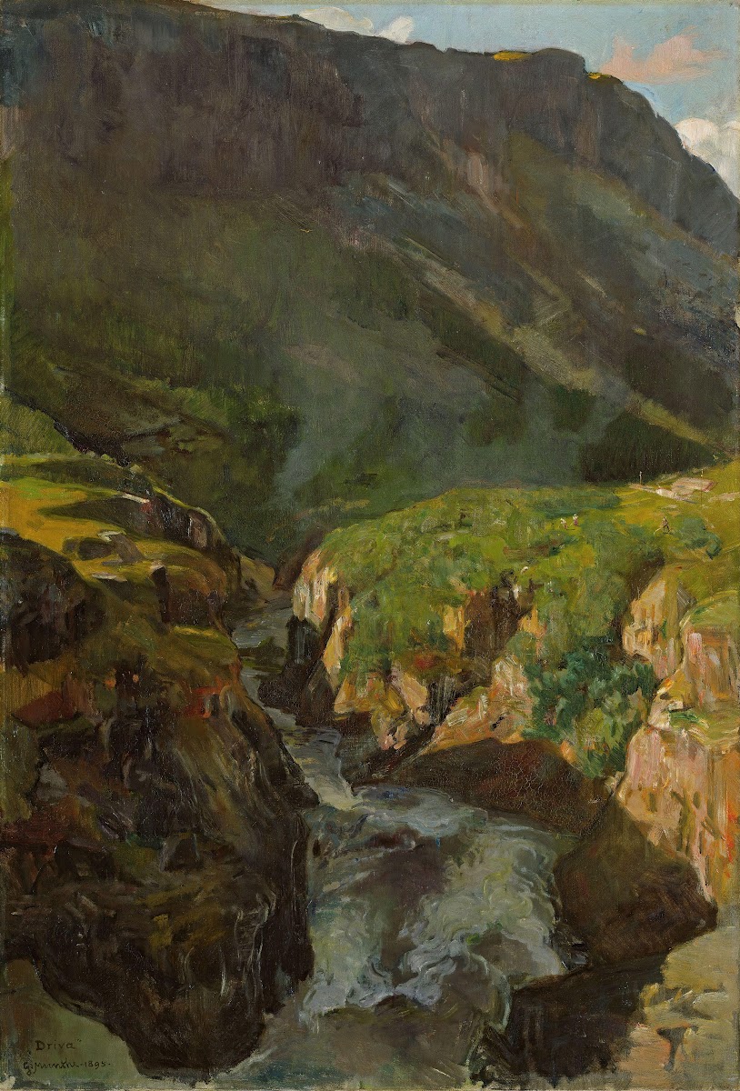The River Driva 1895