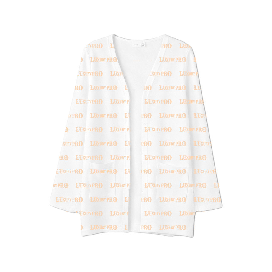 AOP Women's Patch Pocket Cardigan