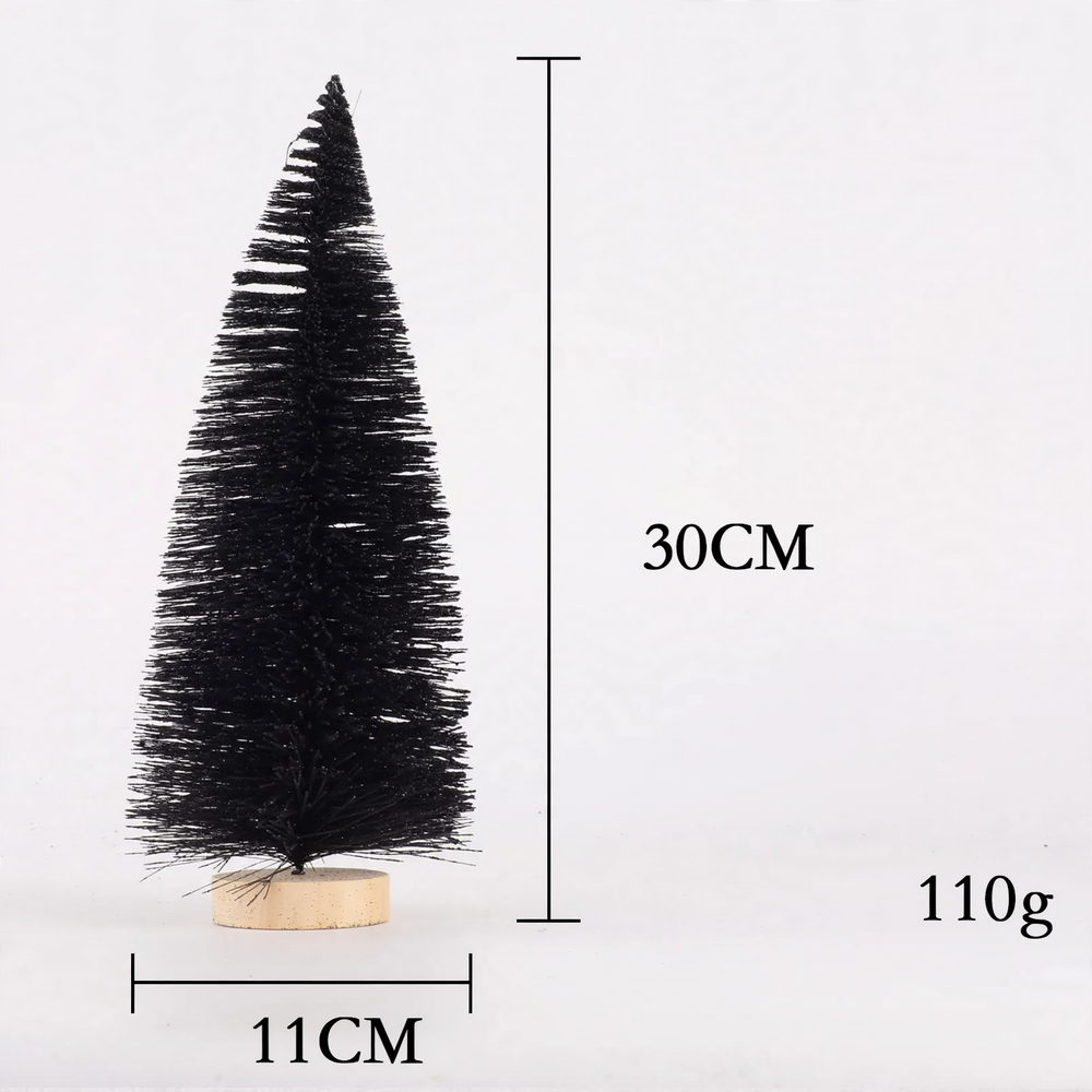 Mini-Weihnachtsbaum aus Kiefernnadeln, verschiedene Farben