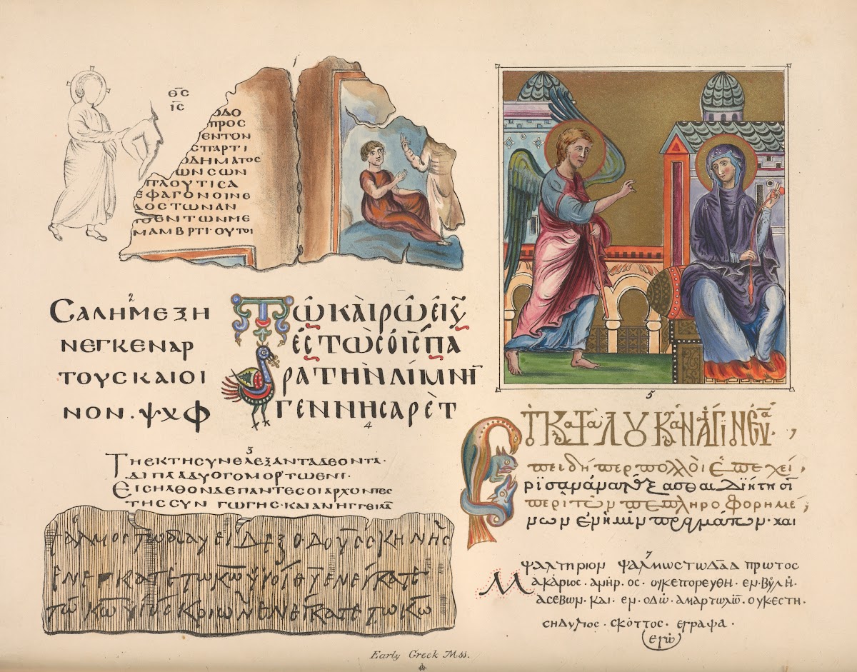 Early Greek MSS 1845