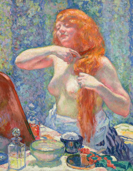 Femme à sa coiffure La rousse VIII 1912
