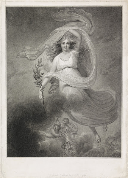 Allegorie op de Vrede van Amiens 1802