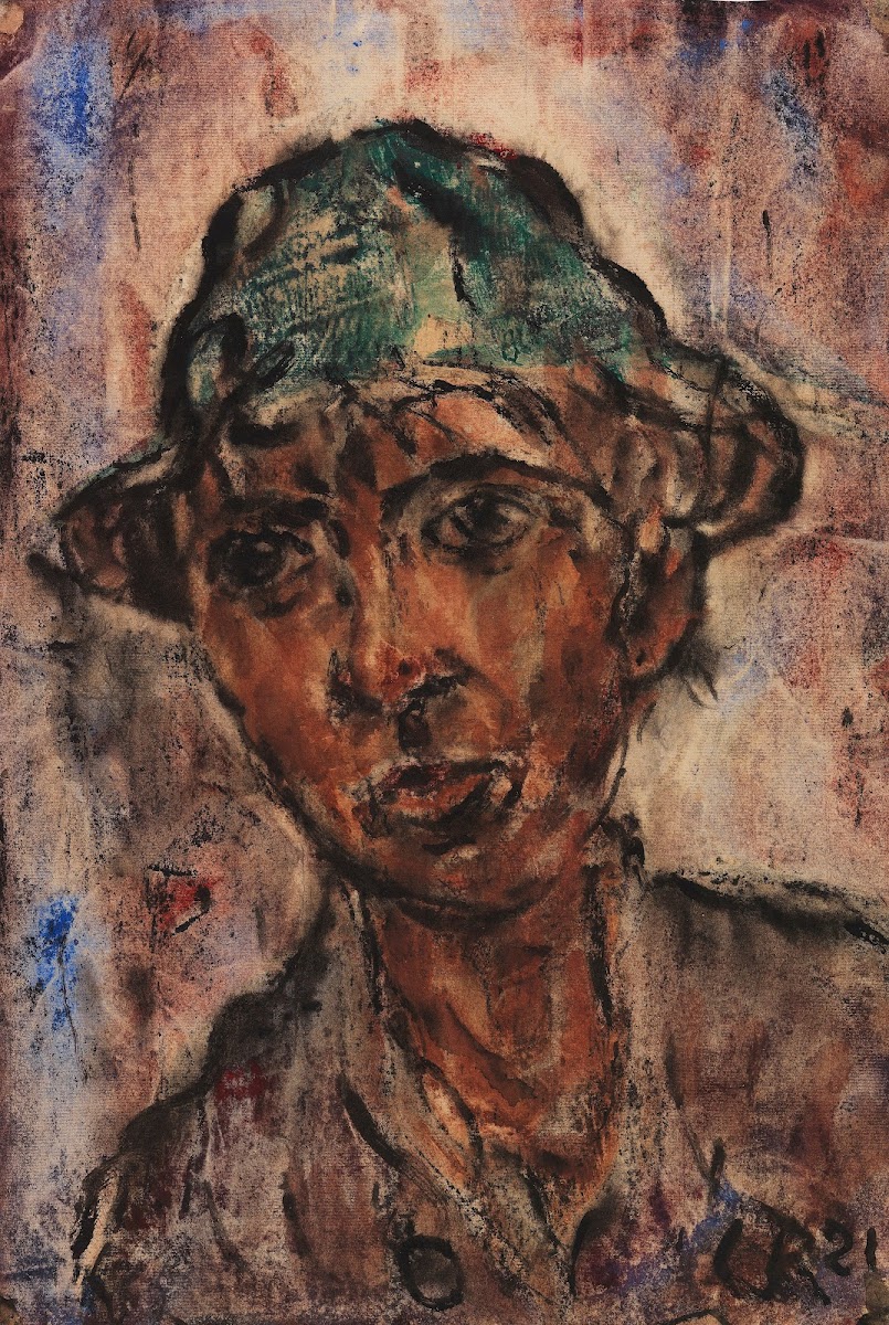 Bursche mit Hut 1921