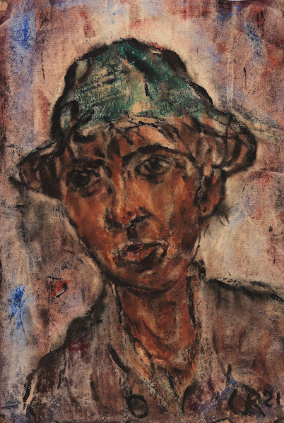 Bursche mit Hut 1921