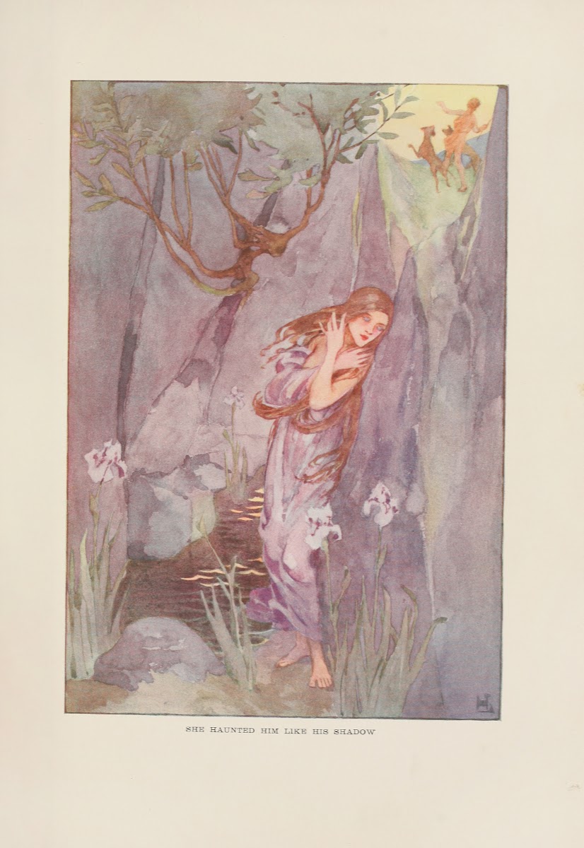 She haunted him like his shadow 1915