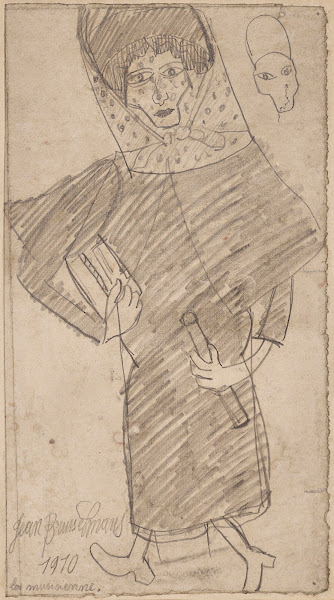 La musicienne 1910