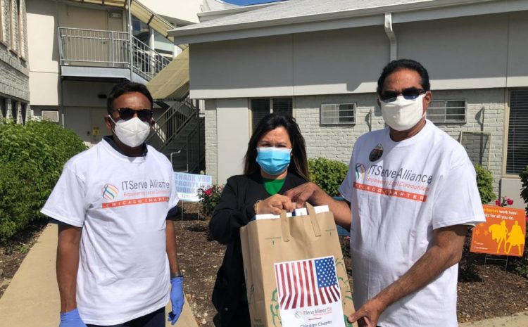 ITServe Alliance Chicago Chapter Donated 240 Masks to The Grove of Fox Valley – Rehabilitation center