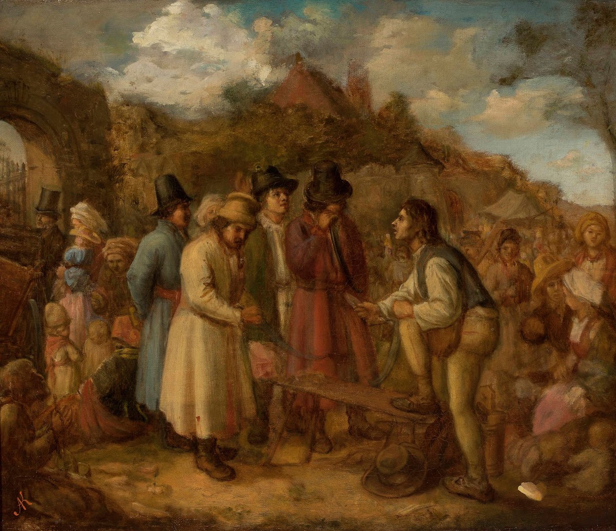 Fair in Tyniec 1858